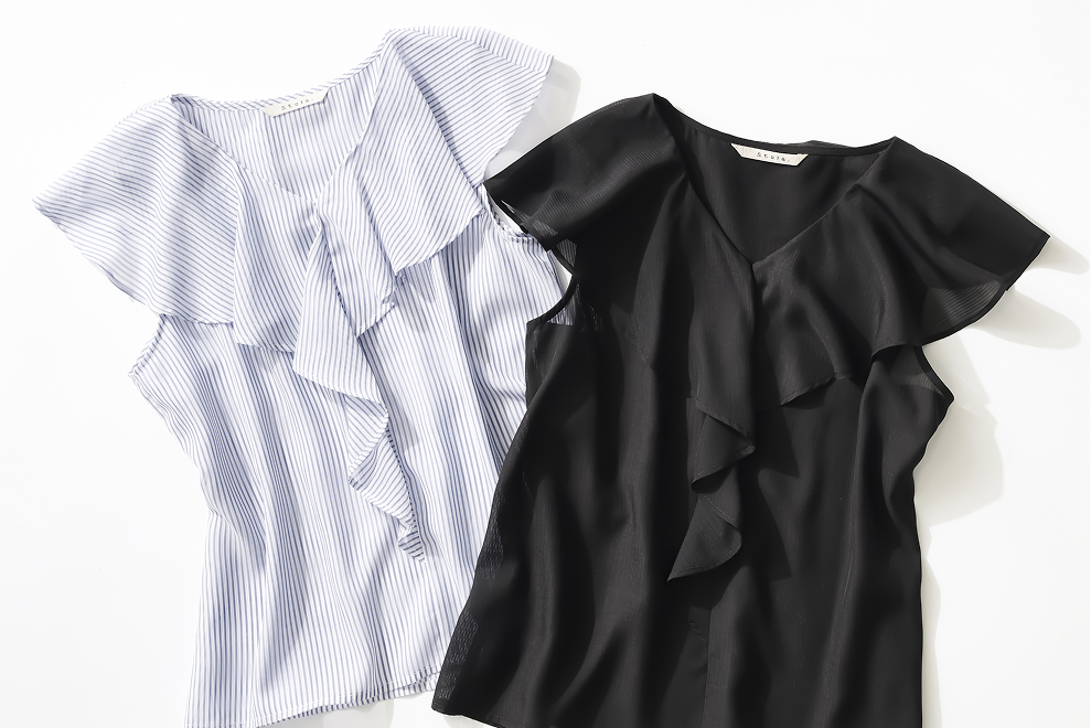 Stripe Raffle Blouse