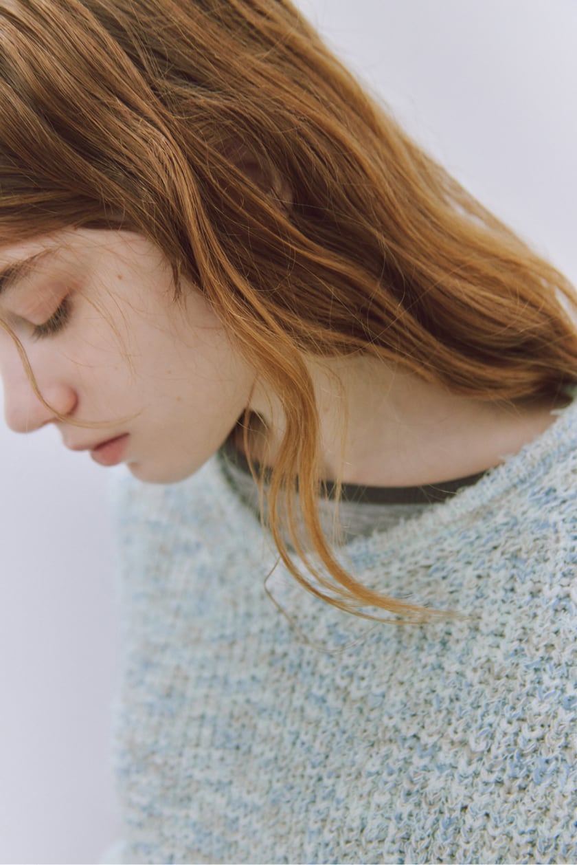 Airy Bloom Stola.2026 Spring Collection Style01