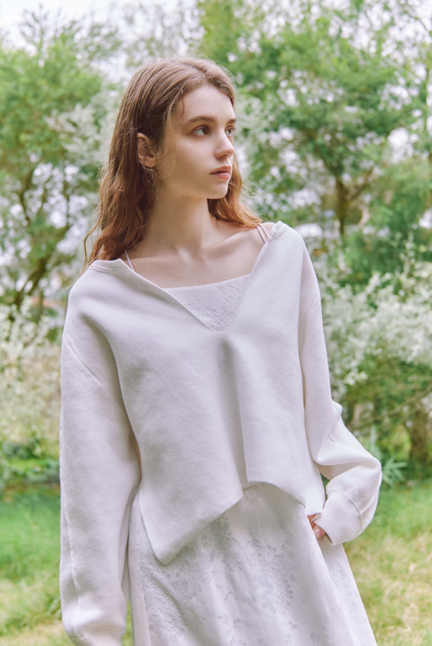 Airy Bloom Stola.2026 Spring Collection Style04