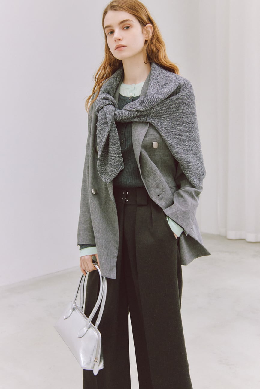 Airy Bloom Stola.2026 Spring Collection Style08