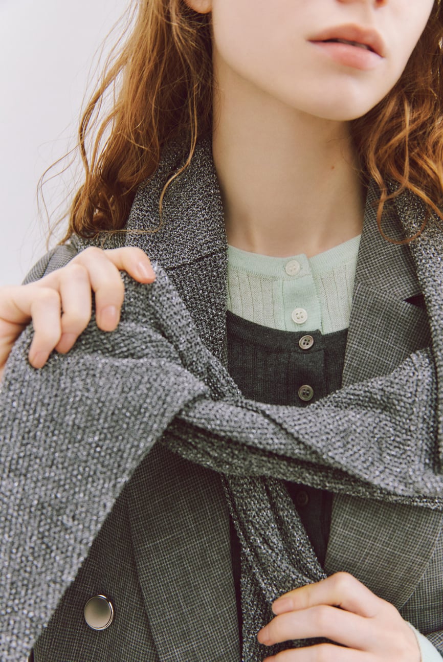 Airy Bloom Stola.2026 Spring Collection Style08