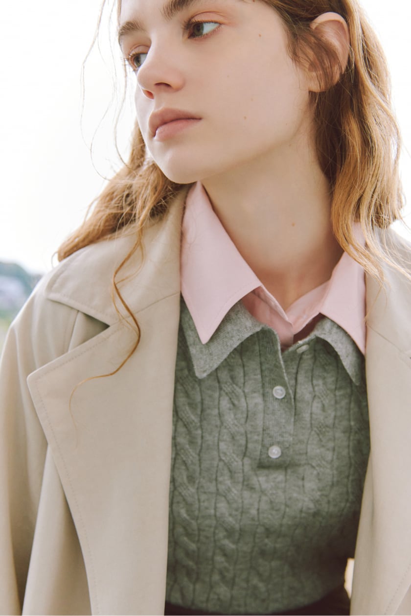 Airy Bloom Stola.2026 Spring Collection Style09