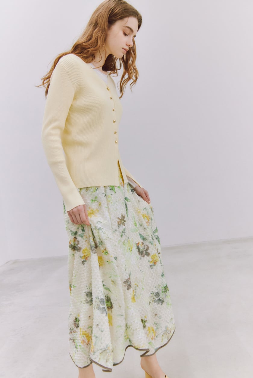 Airy Bloom Stola.2026 Spring Collection Style10