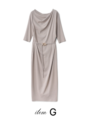 カットソーワンピース