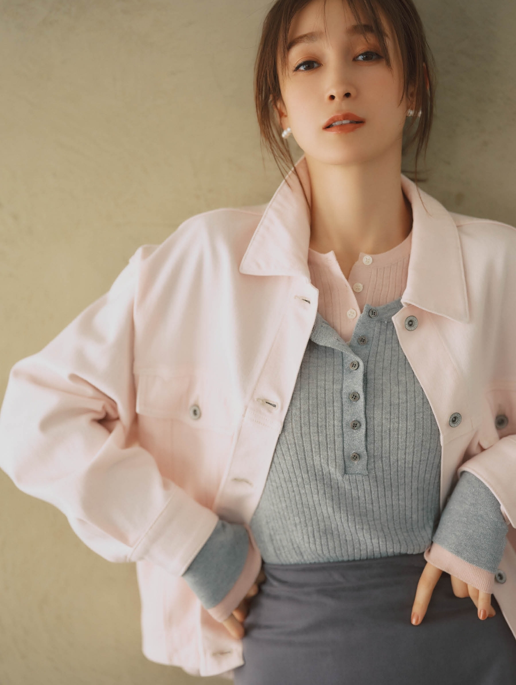 Airy Bloom Stola.2026 Spring Collection Style04