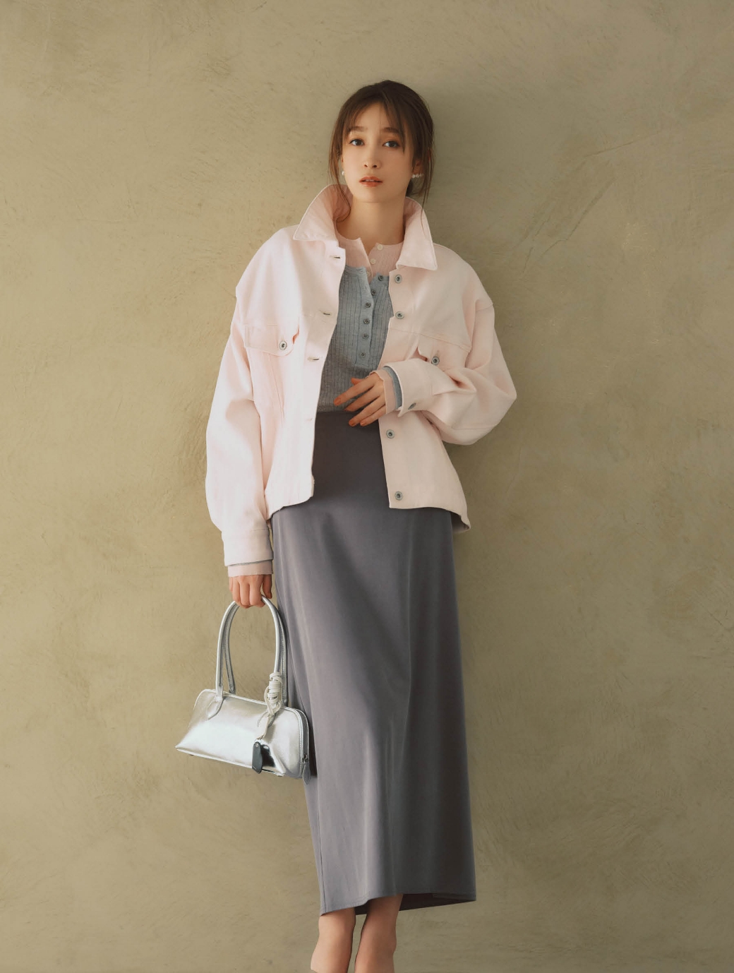 Airy Bloom Stola.2026 Spring Collection Style04