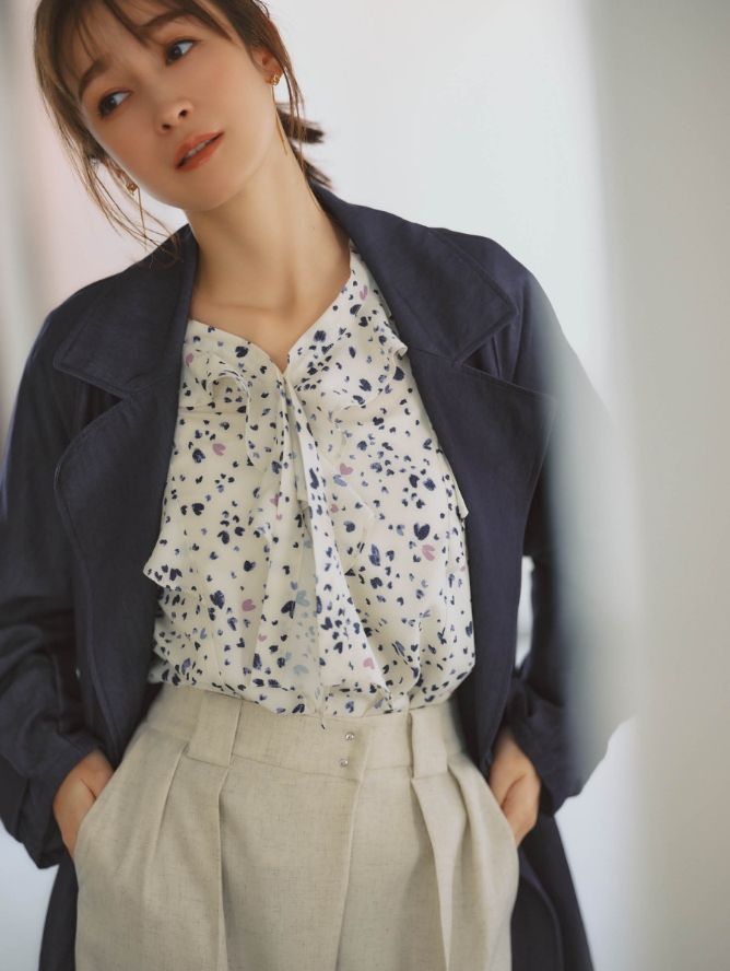 Airy Bloom Stola.2026 Spring Collection Style05