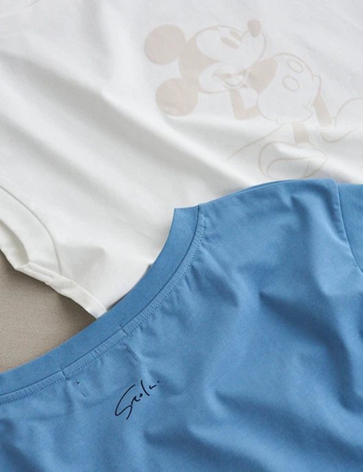Flocky Print Tee
