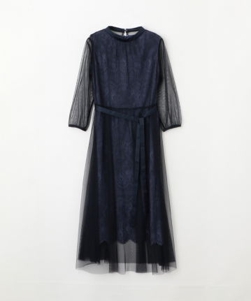 レース チュール重ね着催事ワンピース Stola ストラ 公式通販サイト