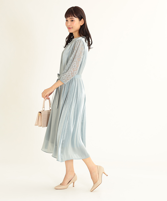 楊柳シャンブレーワンピース Stola ストラ 公式通販サイト