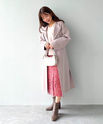 moka♡さま専用】Stola.リバーラペルコート （2022 OUTER