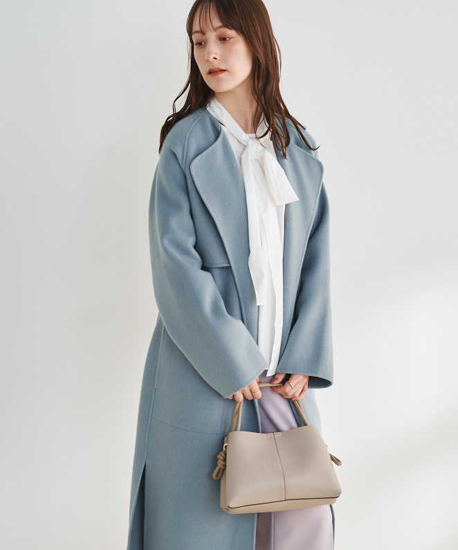 stola. ラペルリバーコート
