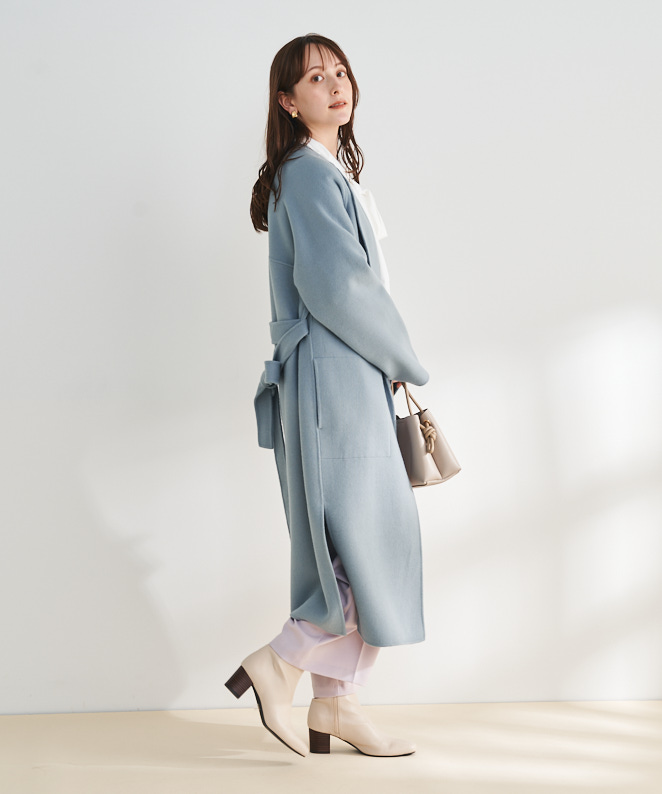 stola. ラペルリバーコート