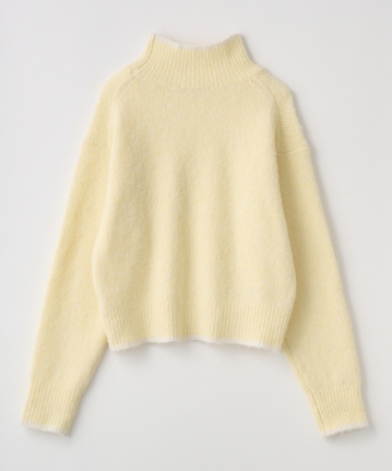 00ss STONE  ハイネック ナイロン切り替え ニット 初期 00ss STONE ハイネック ナイロン切り替え ニット 初期 00ss STONE