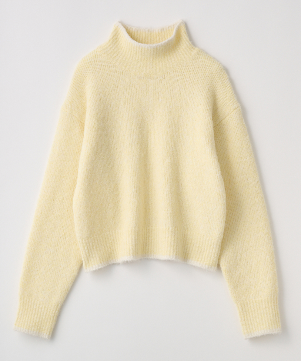 ライン切り替えハイネックニットプルオーバー｜Stola.（ストラ）公式