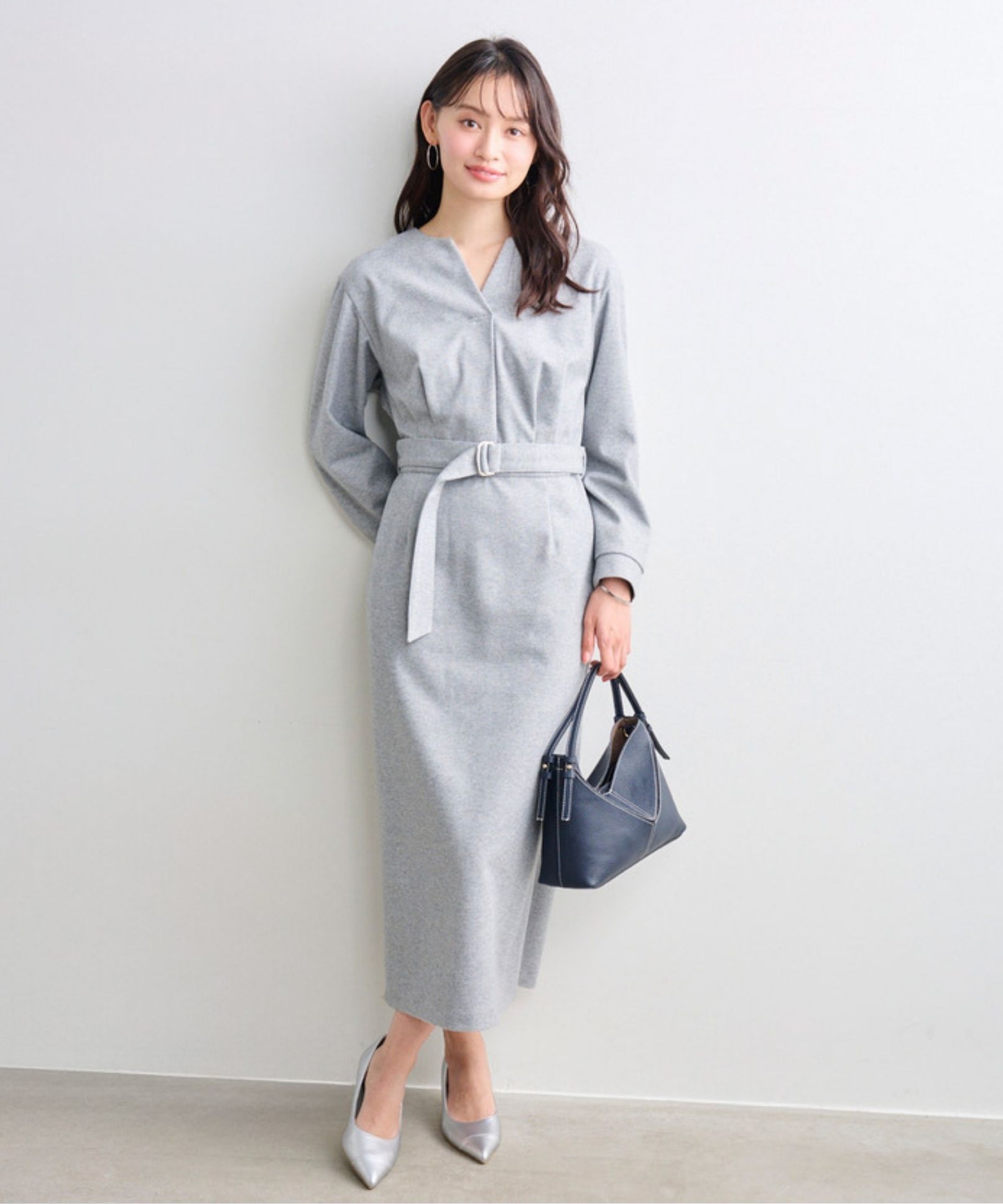 スキッパーIラインワンピース｜Stola.（ストラ）公式通販サイト